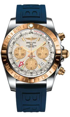 Breitling - Chronomat 44 GMT Steel and Gold on Diver Pro III
