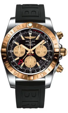 Breitling - Chronomat 44 GMT Steel and Gold on Diver Pro III