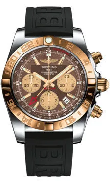 Breitling - Chronomat 44 GMT Steel and Gold on Diver Pro III