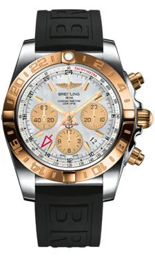 Breitling - Chronomat 44 GMT Steel and Gold on Diver Pro III