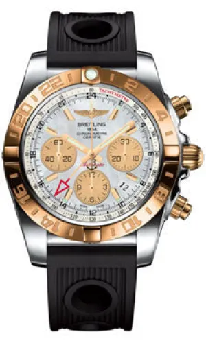Breitling - Chronomat 44 GMT Steel and Gold on Ocean Racer