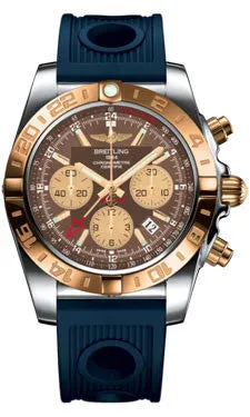 Breitling - Chronomat 44 GMT Steel and Gold on Ocean Racer
