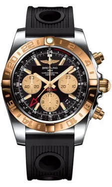 Breitling - Chronomat 44 GMT Steel and Gold on Ocean Racer