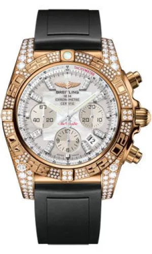 Breitling - Chronomat 44 Rose Gold Diamond Case