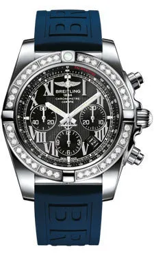 Breitling - Chronomat 44 Steel 40 Diamond Bezel - Diver Pro III Strap