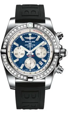 Breitling - Chronomat 44 Steel 40 Diamond Bezel - Diver Pro III Strap
