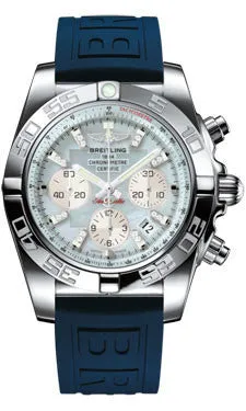 Breitling - Chronomat 44 Steel Polished Bezel - Diver Pro III Strap