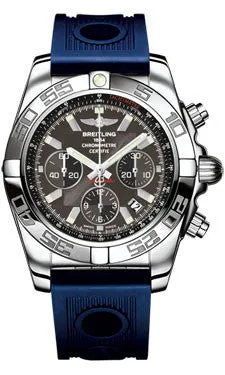 Breitling - Chronomat 44 Steel Polished Bezel - Ocean Racer Strap