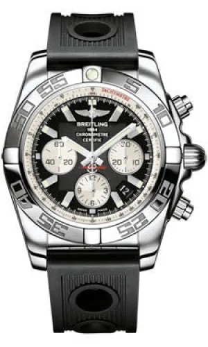 Breitling - Chronomat 44 Steel Polished Bezel - Ocean Racer Strap