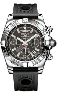 Breitling - Chronomat 44 Steel Polished Bezel - Ocean Racer Strap