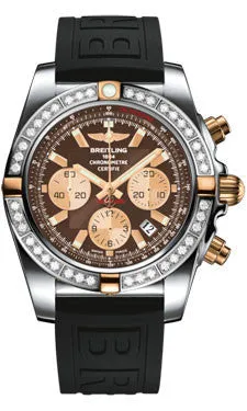 Breitling - Chronomat 44 Two-Tone 40 Diamond Bezel - Diver Pro III Strap