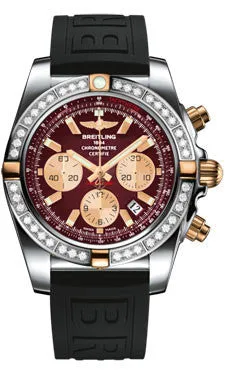 Breitling - Chronomat 44 Two-Tone 40 Diamond Bezel - Diver Pro III Strap