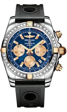 Breitling - Chronomat 44 Two-Tone 40 Diamond Bezel - Ocean Racer Strap