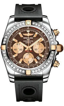 Breitling - Chronomat 44 Two-Tone 40 Diamond Bezel - Ocean Racer Strap