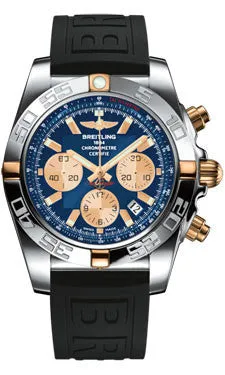 Breitling - Chronomat 44 Two-Tone Polished Bezel - Diver Pro III Strap