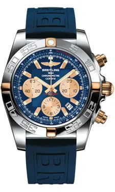 Breitling - Chronomat 44 Two-Tone Polished Bezel - Diver Pro III Strap