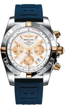 Breitling - Chronomat 44 Two-Tone Polished Bezel - Diver Pro III Strap