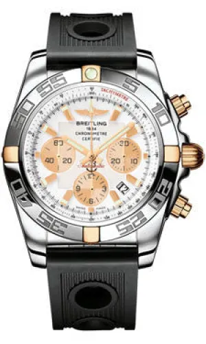 Breitling - Chronomat 44 Two-Tone Polished Bezel - Ocean Racer Strap