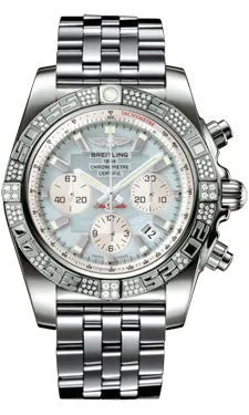 Breitling - Chronomat 44 White Gold Diamond Case