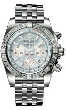 Breitling - Chronomat 44 White Gold Diamond Case