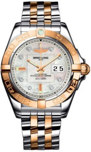 Breitling - Galactic 41 Steel-Rose Gold - Pilot Bracelet