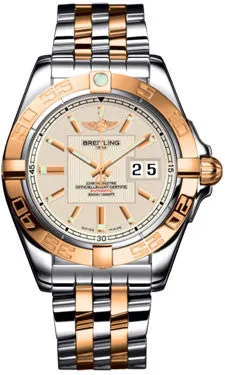 Breitling - Galactic 41 Steel-Rose Gold - Pilot Bracelet