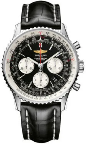 Breitling - Navitimer 01 43mm - Stainless Steel - Croco Strap