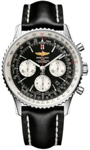 Breitling - Navitimer 01 43mm - Stainless Steel - Leather Strap
