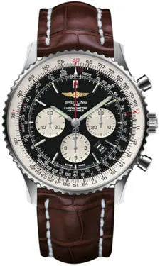 Breitling - Navitimer 01 46mm - Stainless Steel - Croco Strap