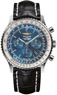 Breitling - Navitimer 01 46mm - Stainless Steel - Croco Strap