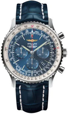 Breitling - Navitimer 01 46mm - Stainless Steel - Croco Strap