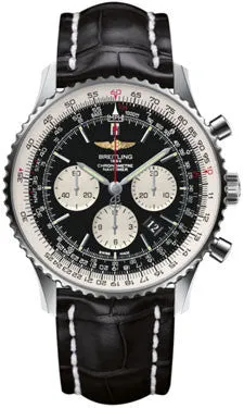 Breitling - Navitimer 01 46mm - Stainless Steel - Croco Strap