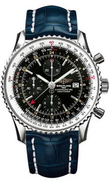 Breitling - Navitimer World Stainless Steel - Croco Strap