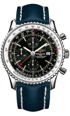 Breitling - Navitimer World Stainless Steel - Leather Strap