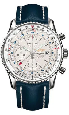 Breitling - Navitimer World Stainless Steel - Leather Strap