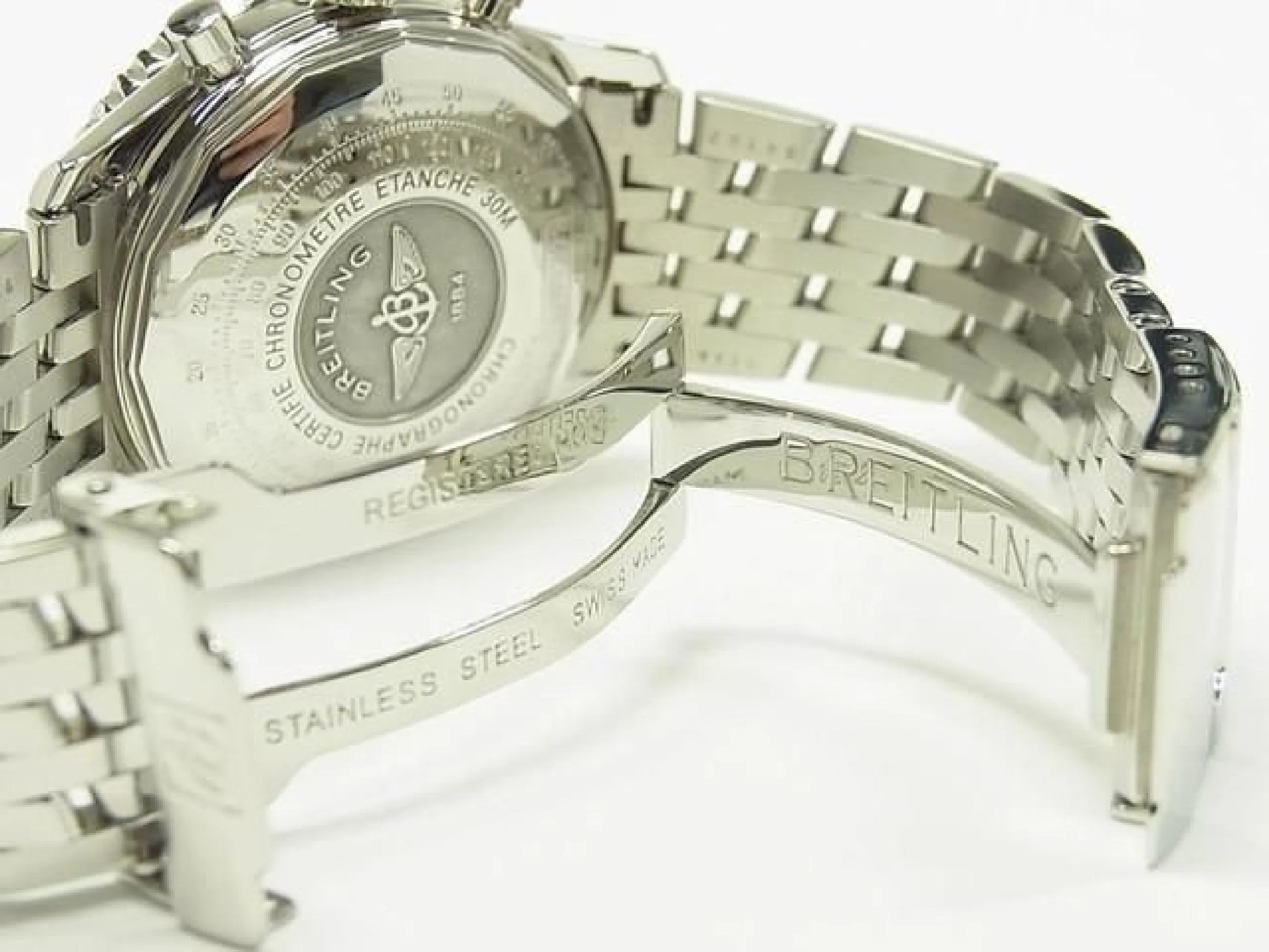 BREITLING Old Navitimer black Dial Bracelet Specification Ref.A142B02NP Genuine goods Mens 185246378