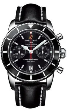 Breitling - Superocean Heritage Chronographe 44 Leather Strap