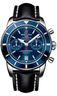 Breitling - Superocean Heritage Chronographe 44 Leather Strap