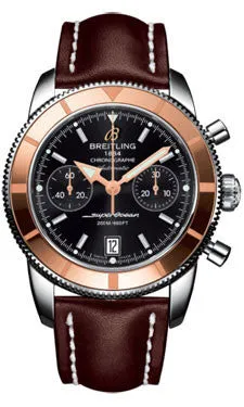 Breitling - Superocean Heritage Chronographe 44 Leather Strap
