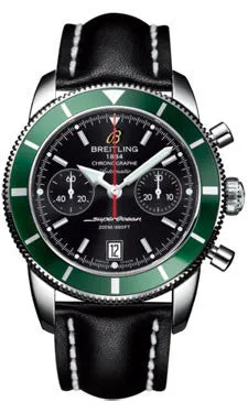Breitling - Superocean Heritage Chronographe 44 Leather Strap