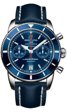 Breitling - Superocean Heritage Chronographe 44 Leather Strap
