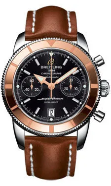 Breitling - Superocean Heritage Chronographe 44 Leather Strap