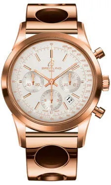 Breitling - Transocean Chronograph Red Gold - Air Racer Bracelet