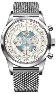 Breitling - Transocean Chronograph Unitime Stainless Steel - Bracelet