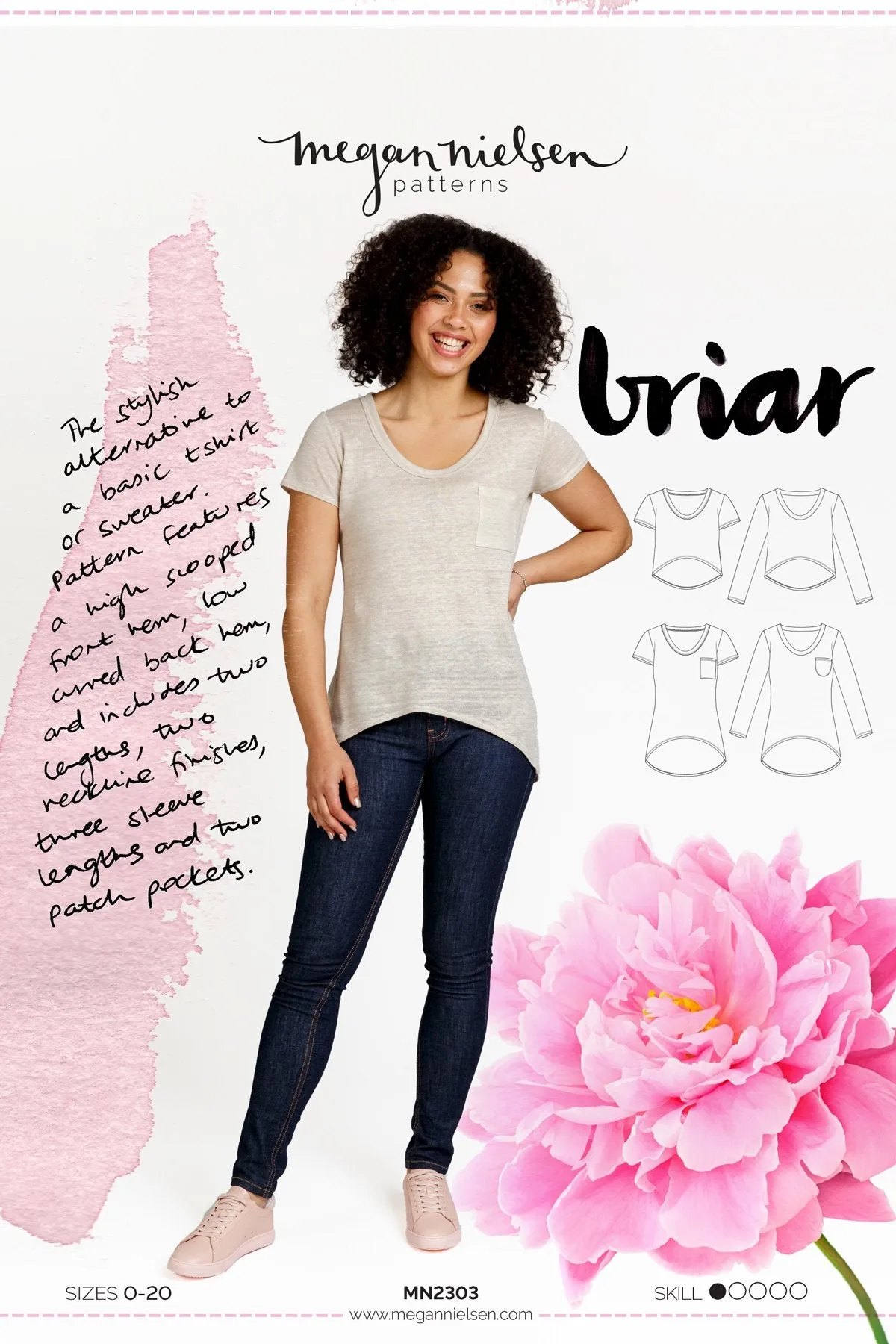 Briar sweater and t-shirt pattern