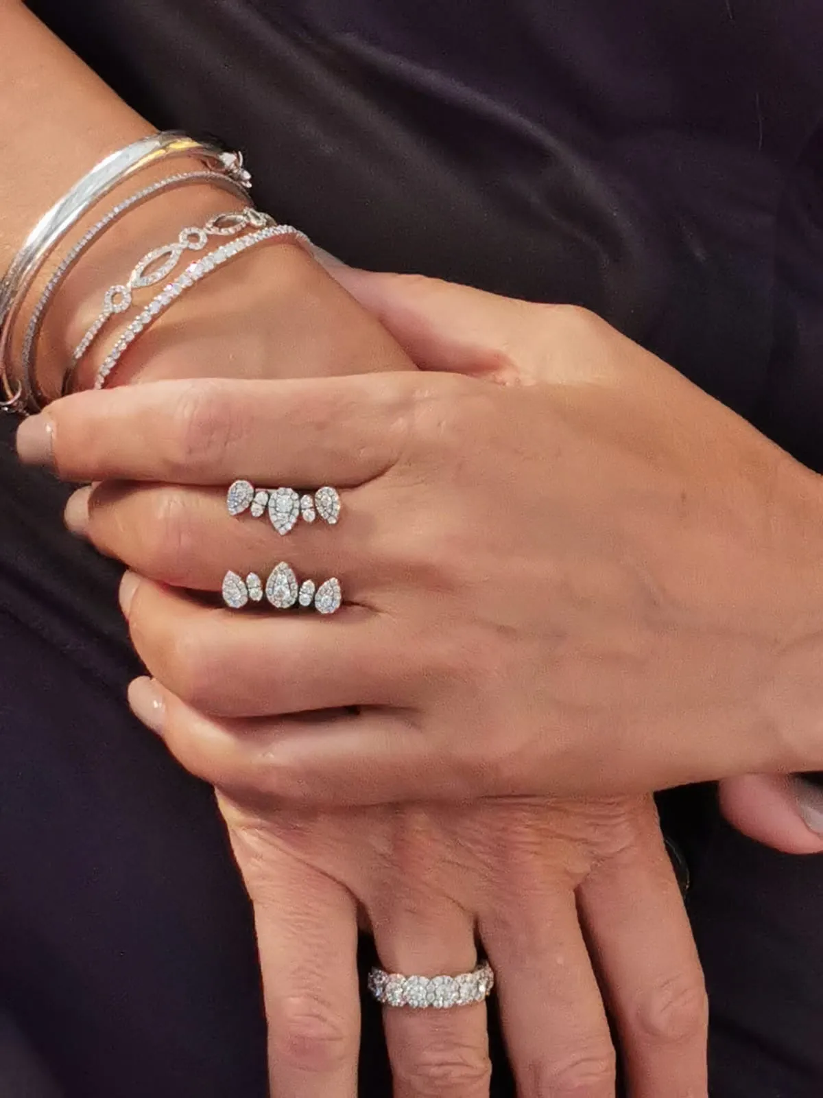 Brighton luxury open diamond ring