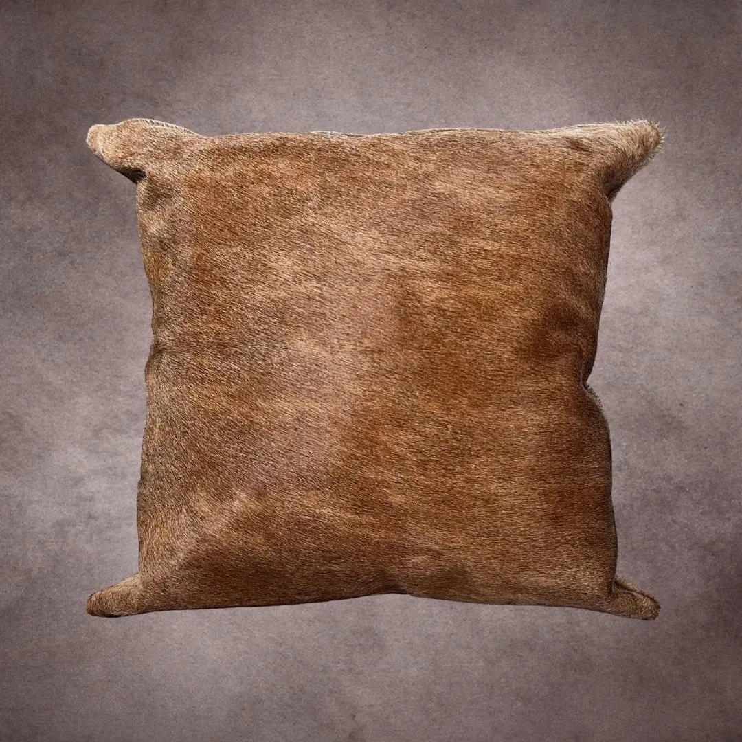 Brindle Cowhide Pillow Cover---PL060