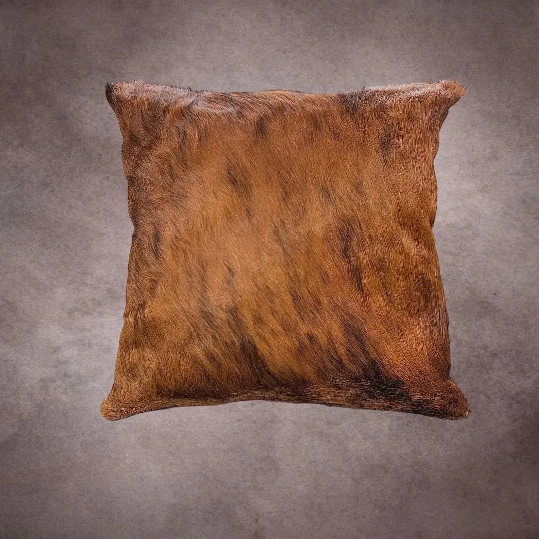 Brindle Cowhide Pillow Cover---PL119