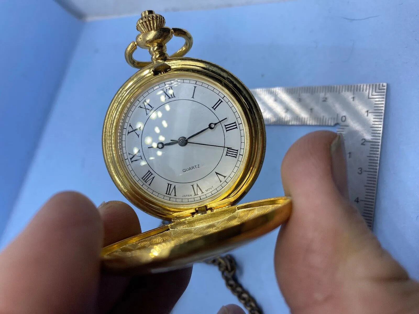 British Army Royal Regiment of Fusiliers Engraved Pocket Watch