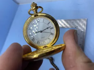 British Army Royal Regiment of Fusiliers Engraved Pocket Watch